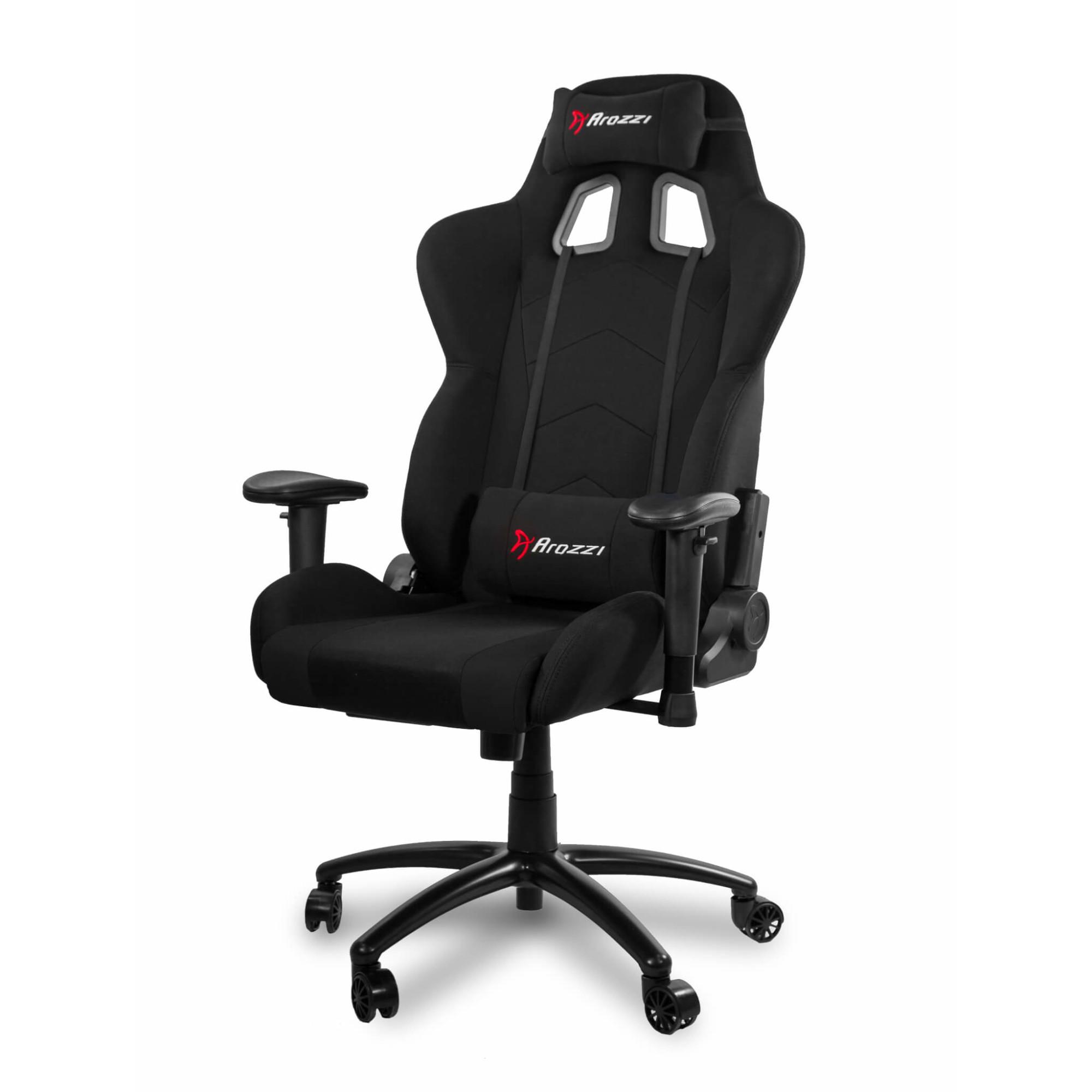 Arozzi Gaming-Stuhl Gaming Stuhl Inizio Black Fabric
