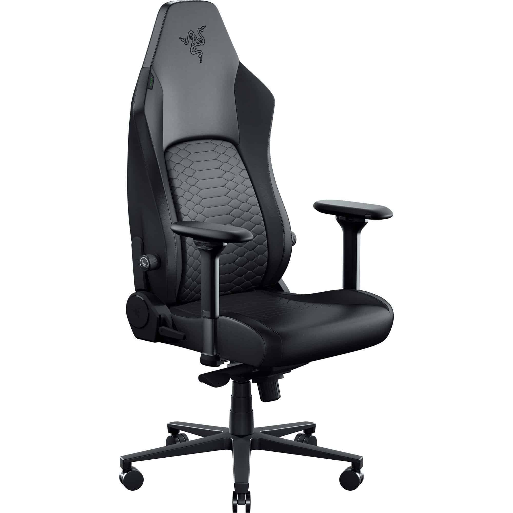 Razer ISKUR V2 NewGen Schwarz Gaming-Stuhl mit atmungsaktivem Komfort