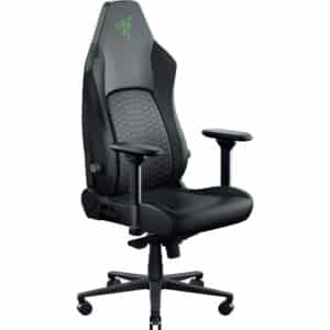Razer ISKUR V2 NewGen Schwarz-/Grün Gaming-Stuhl mit atmungsaktivem Komfort