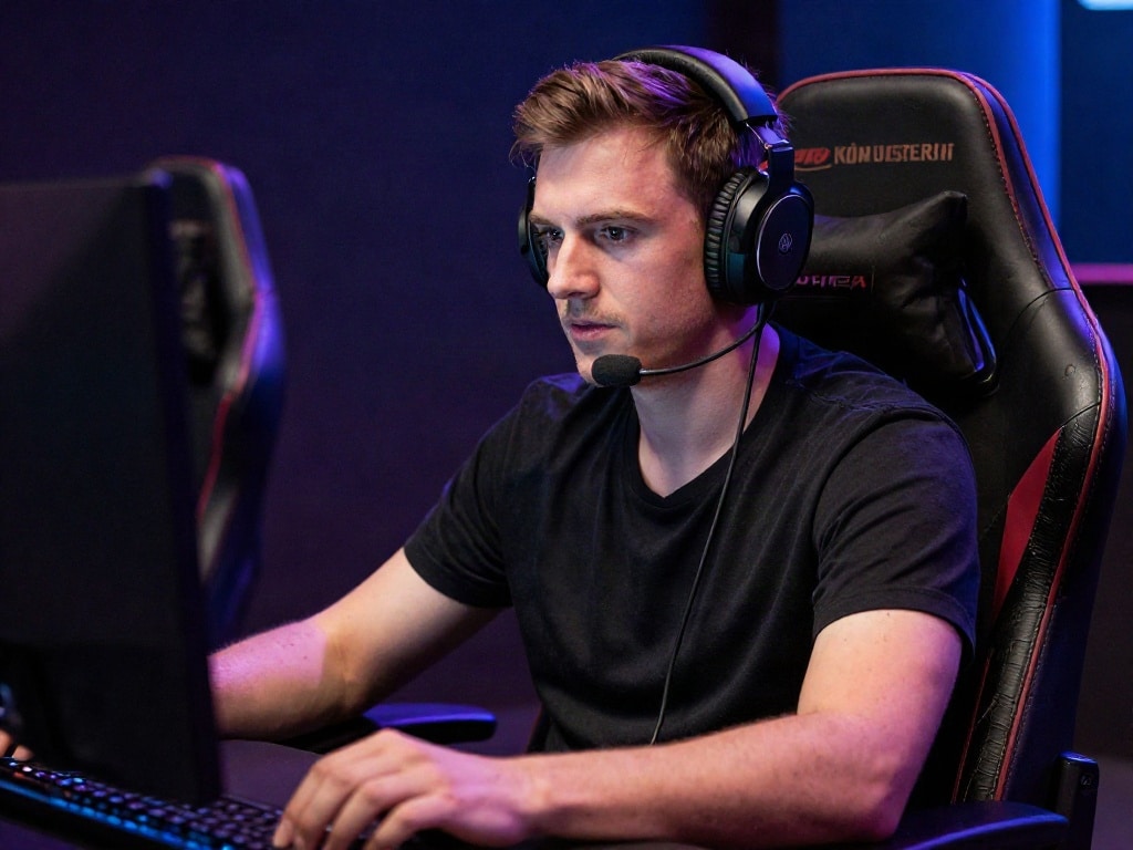Gaming Stuhl Armlehnen Polster wechseln