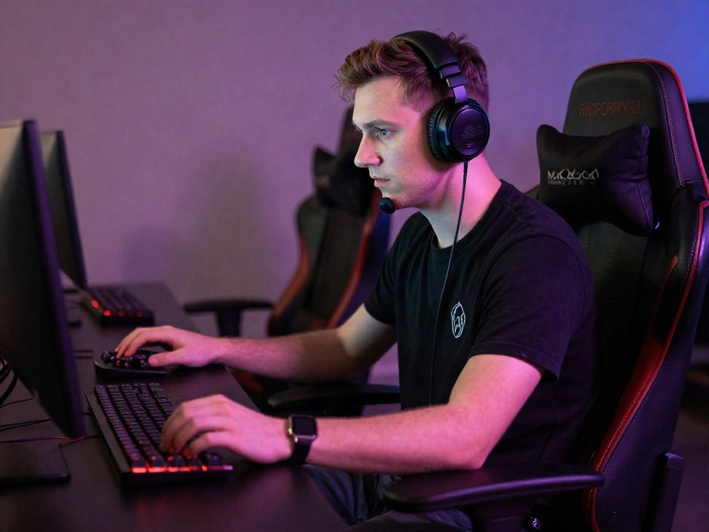 Gaming Stuhl dynamisches Sitzen