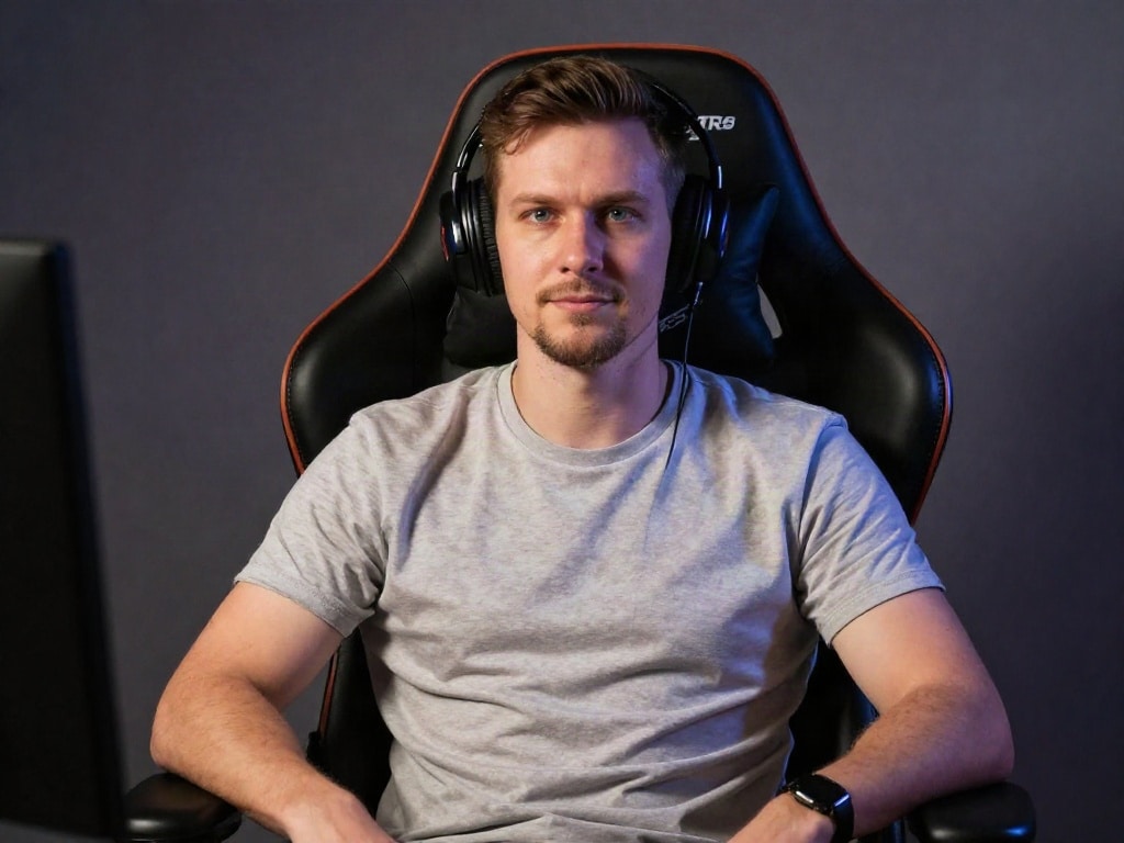 Gaming Stuhl für breite Schultern