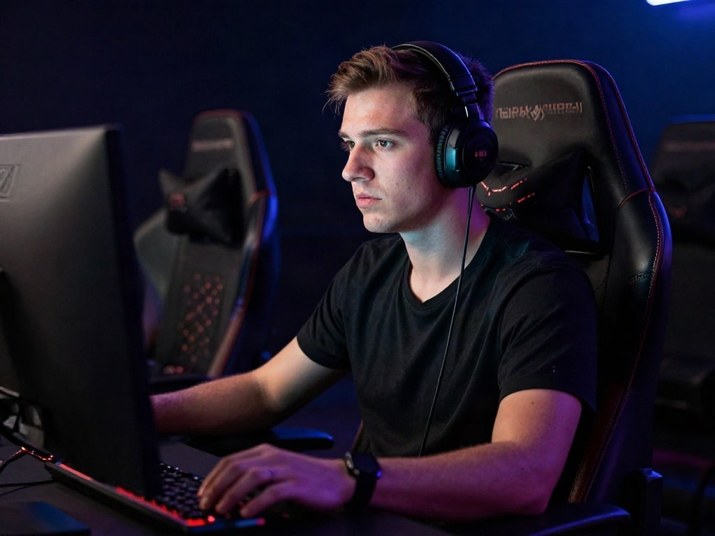 Gaming Stuhl mit Heizung