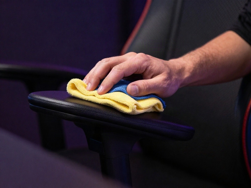 Gaming Stuhl reinigen