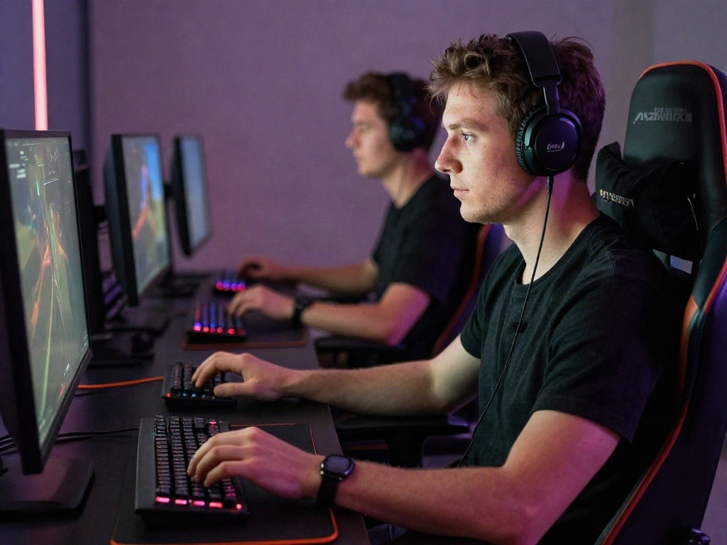 Gaming Stuhl Rollen blockieren