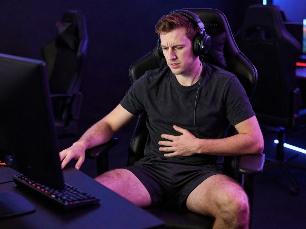 Gaming Stuhl Sitzfläche zu kurz