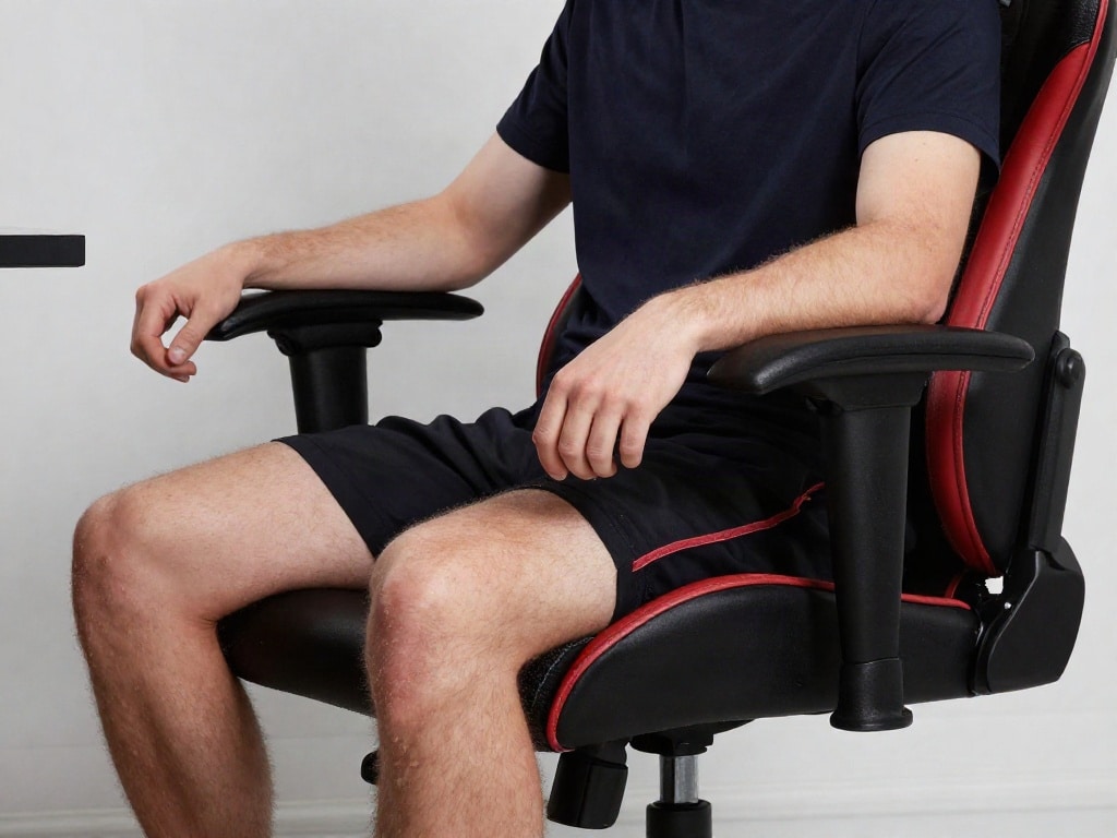 Gaming Stuhl Sitzfläche zu lang