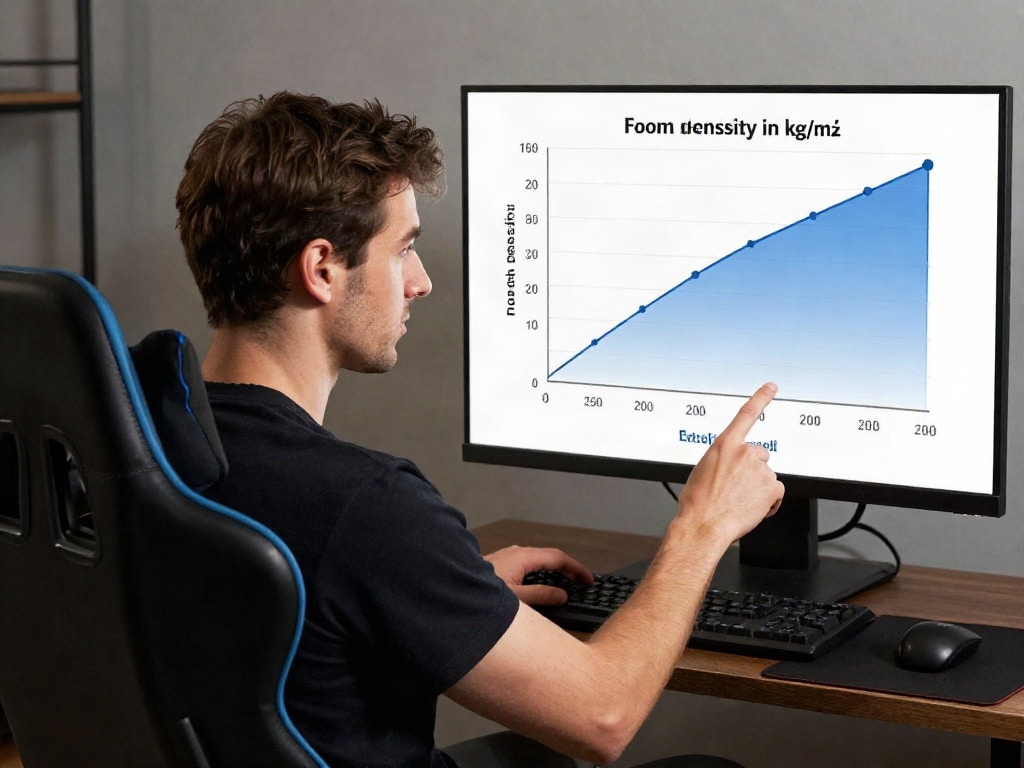 Gaming Stuhl Schaumstoff Dichte